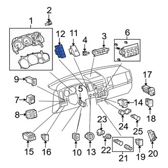 Toyota OE - Turn Signal & Combination Lever