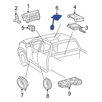 Toyota OE - Front Lower Speaker