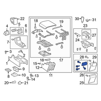 Toyota OE - Console Cup Holder
