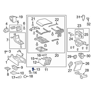 Toyota OE - Instrument Cluster Screw