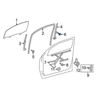 Toyota OE - Window Regulator Bolt