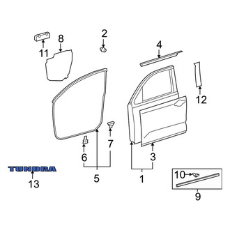 Toyota OE - Front Door Emblem