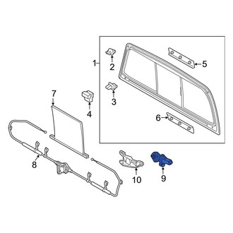 Toyota OE - Front Left Window Motor