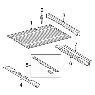 Toyota OE - Pick Up Box - Floor