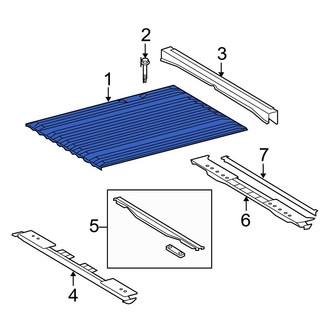 Toyota OE - Rear Truck Bed Floor