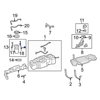 Toyota OE - Fuel Sender and Hanger Assembly