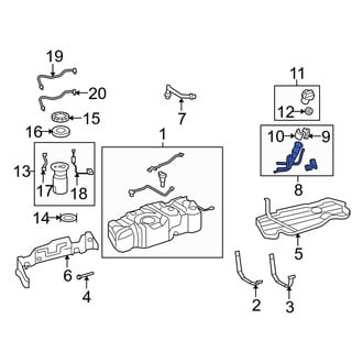 Toyota OE - Upper Fuel Tank Filler Neck