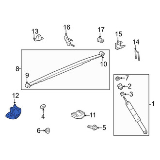 Toyota OE - Front Lower Forward Suspension Control Arm Bushing