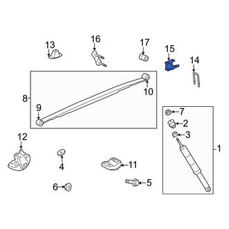Toyota OE - Front Lower Forward Suspension Control Arm Bushing
