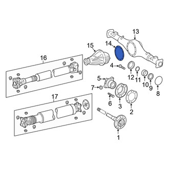 Toyota OE - Differential Housing Gasket