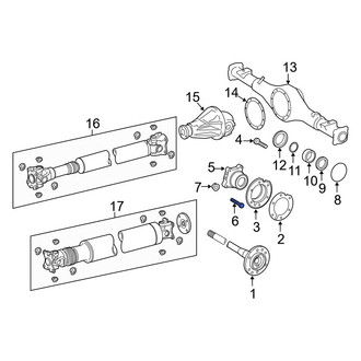 Toyota OE - Axle Hub Mounting Bolt