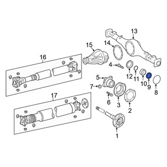 Toyota OE - Axle Nut Washer