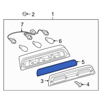 Toyota OE - Center High Mount Stop Light Gasket