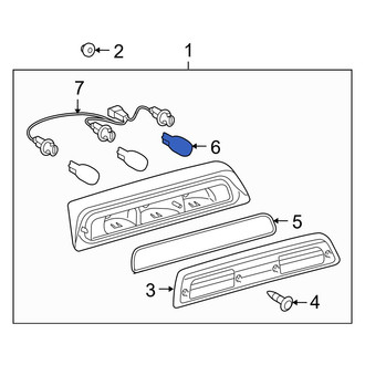 Toyota OE - Rear Back Up Light Bulb