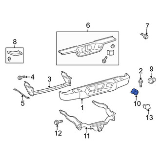 Toyota OE - Rear Outer Parking Aid Sensor Housing