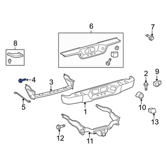 Toyota OE - Lower Bumper Cover Reinforcement Beam Bolt