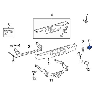 Toyota OE - Rear Outer Parking Aid Sensor