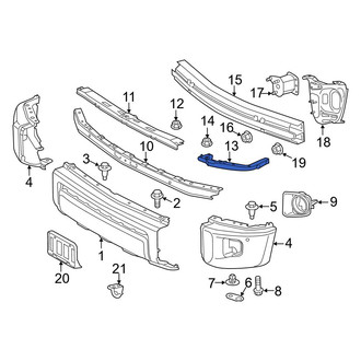 Toyota OE - Left Bumper Cover Bracket