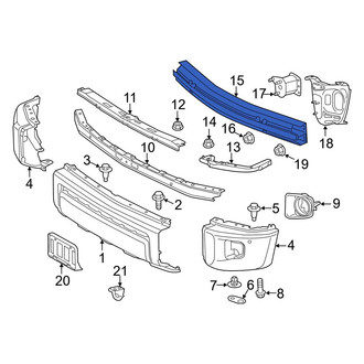 Toyota OE - Front Bumper Impact Bar