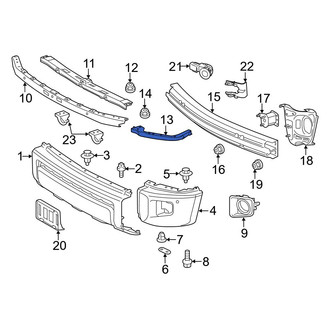 Toyota OE - Right Bumper Cover Bracket