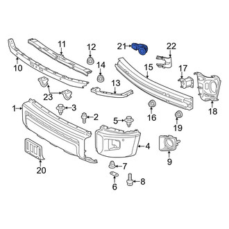 Toyota OE - Rear Inner Parking Aid Sensor