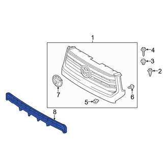 Toyota OE - Front Lower Grille