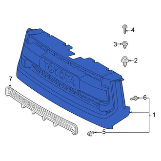 Toyota OE - Front Lower Grille