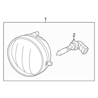 Toyota OE - Front Lamps - Fog Lamps (Bulb Type)