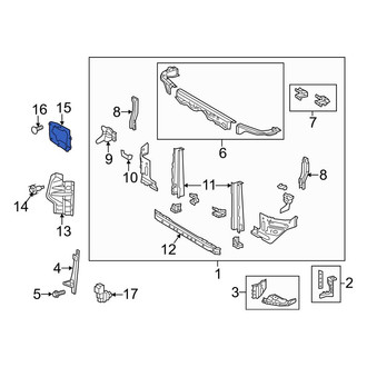 Toyota OE - Bumper Cover Heat Shield