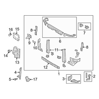 Toyota OE - Radiator Support