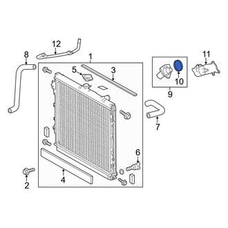 Toyota OE - Engine Coolant Thermostat Gasket