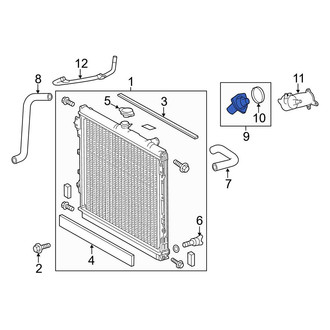 Toyota OE - Engine Coolant Thermostat Kit