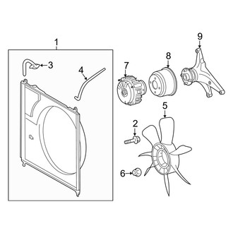 Toyota OE - Cooling Fan (4.6L)