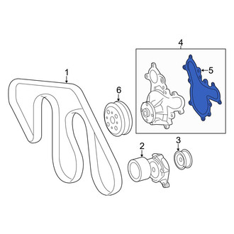 Toyota OE - Engine Water Pump Gasket