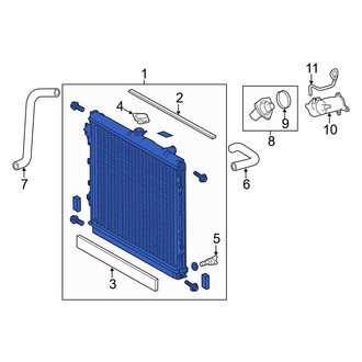 Toyota OE - Radiator