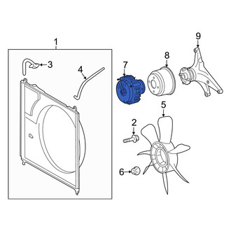 Toyota OE - Engine Cooling Fan Clutch