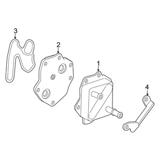 Toyota OE - Cooling - Engine Oil Cooler (5.7L)