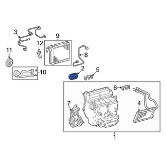 Toyota OE - HVAC Unit Case Grommet