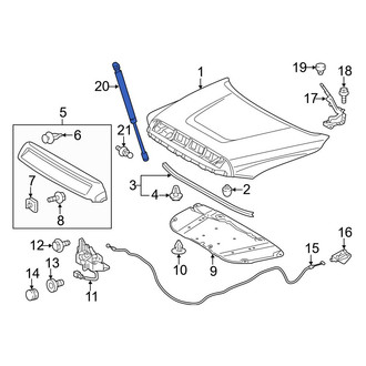 Toyota OE - Right Hood Lift Support