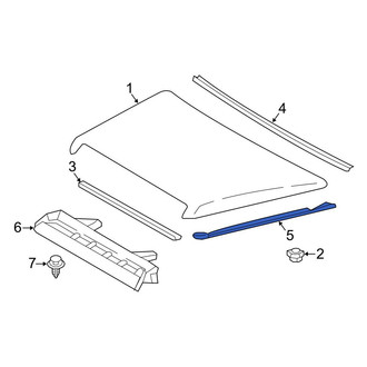 Toyota OE - Hood Scoop Gasket
