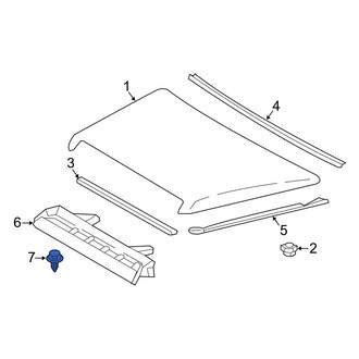 Toyota OE - Rocker Panel Molding Clip
