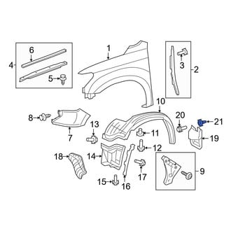 Toyota OE - Fender Liner Grommet