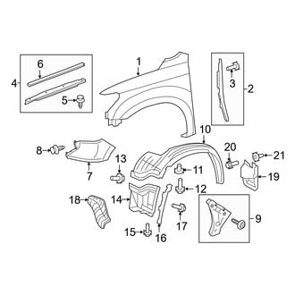 Toyota OE - Fender & Components