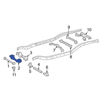 Toyota OE - Front Frame Crossmember