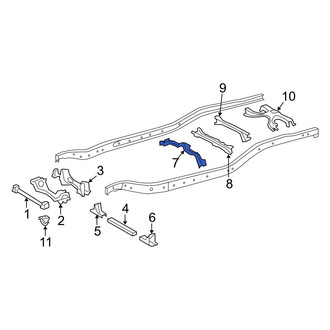 Toyota OE - Center Front Frame Crossmember