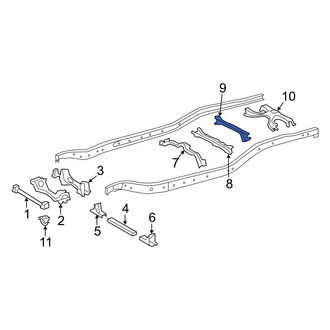 Toyota OE - Center Frame Crossmember