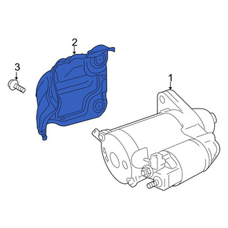 Toyota OE - Starter Heat Shield