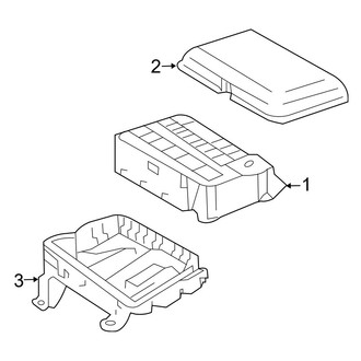 Toyota OE - Electrical - Fuse & Relay (Engine Compartment)