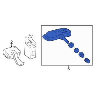 Toyota OE - Tire Pressure Monitoring System (TPMS) Sensor