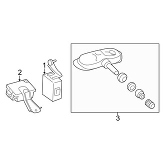 Toyota OE - Electrical - Tire Pressure Monitor Components